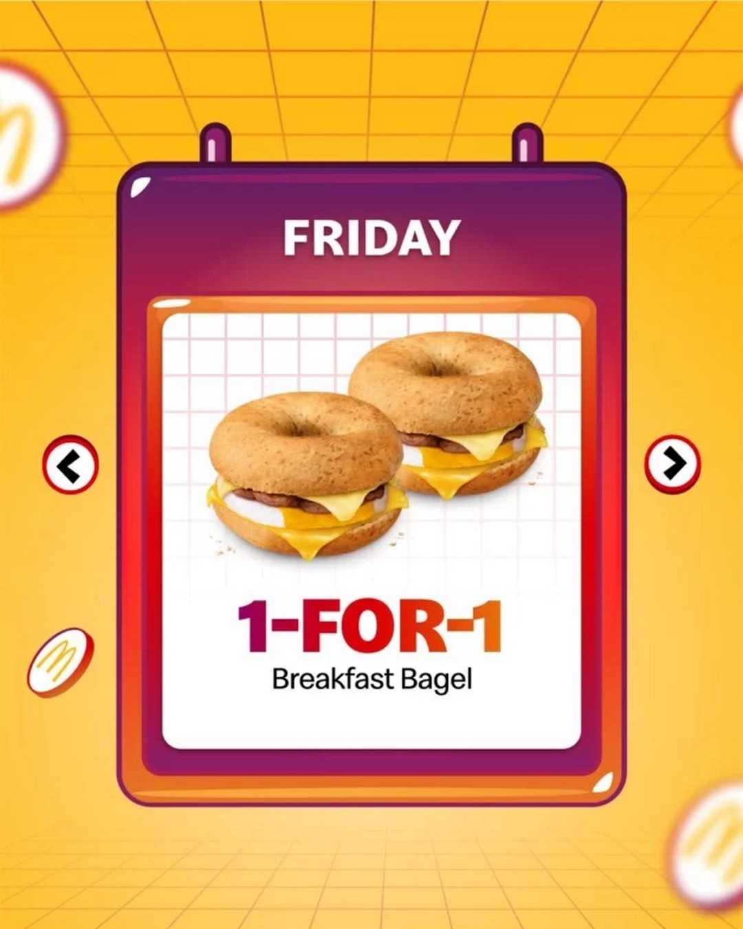 5 15-21 December 2025: McDonald’s Singapore: Daily 1-FOR-1 Deals on Burgers, Sides & Desserts: Promotion