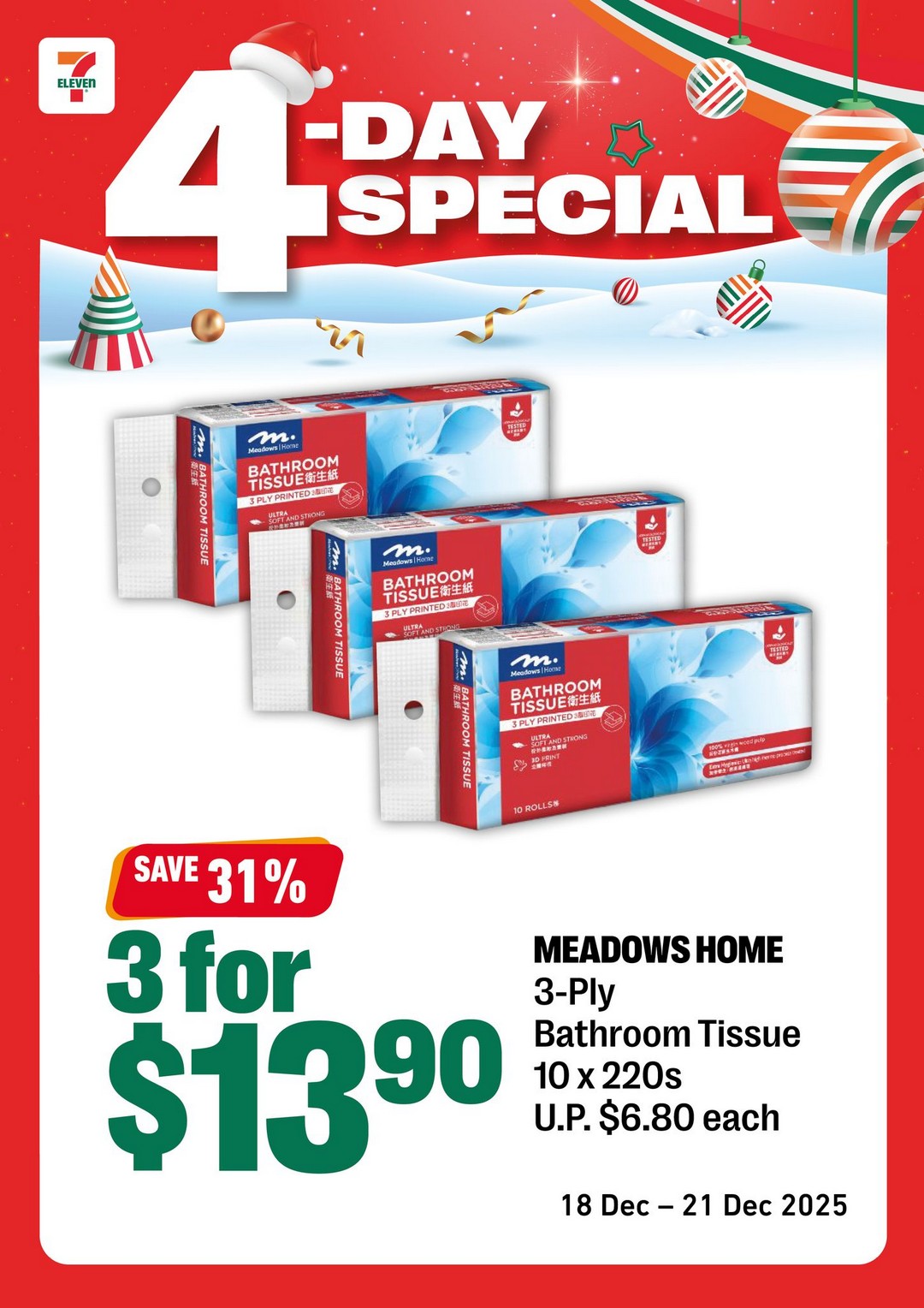 7-Eleven-Singapore-4-Day-Only-Specials-4 14-21 December 2025: 7-Eleven Singapore: 4-Day Only Specials – Limited-Time Deals and Discounts