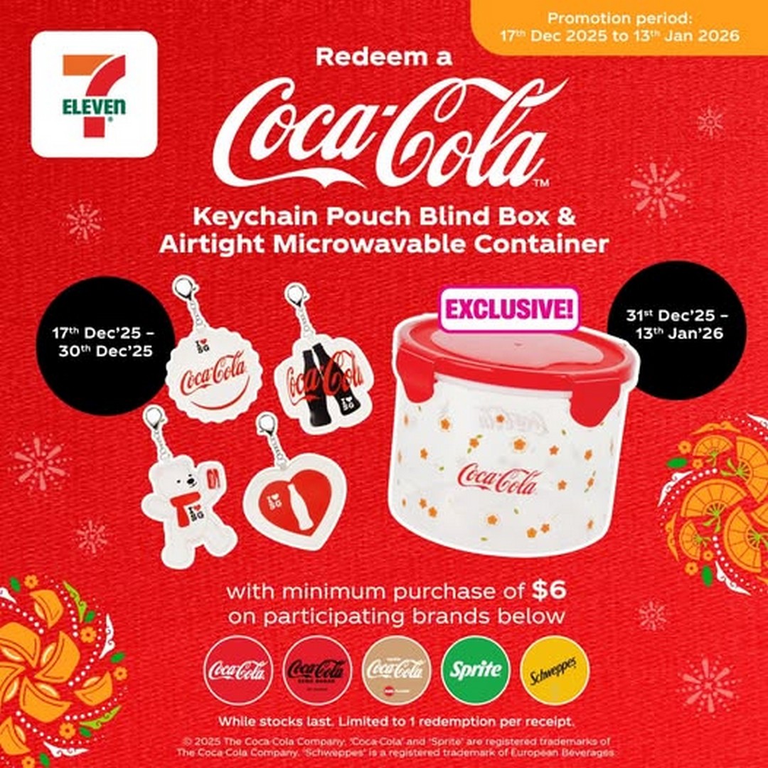 7-Eleven-Singapore-Coca-Cola-Festive-Surprise-Promotion 17 December 2025 – 13 January 2026: 7-Eleven Singapore: Coca-Cola Festive Surprise Promotion