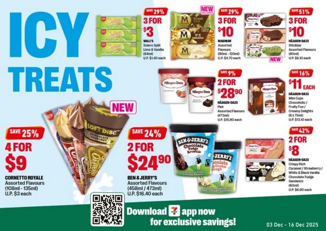 7-Eleven-Singapore-Ice-Treat-Deals Now till 16 December 2025: 7-Eleven Singapore Ice Treat Deals: Season Cooling Promotion with Bundles and Savings up to 51% | Affordable Ice Cream Sale Across Singapore Convenience Stores