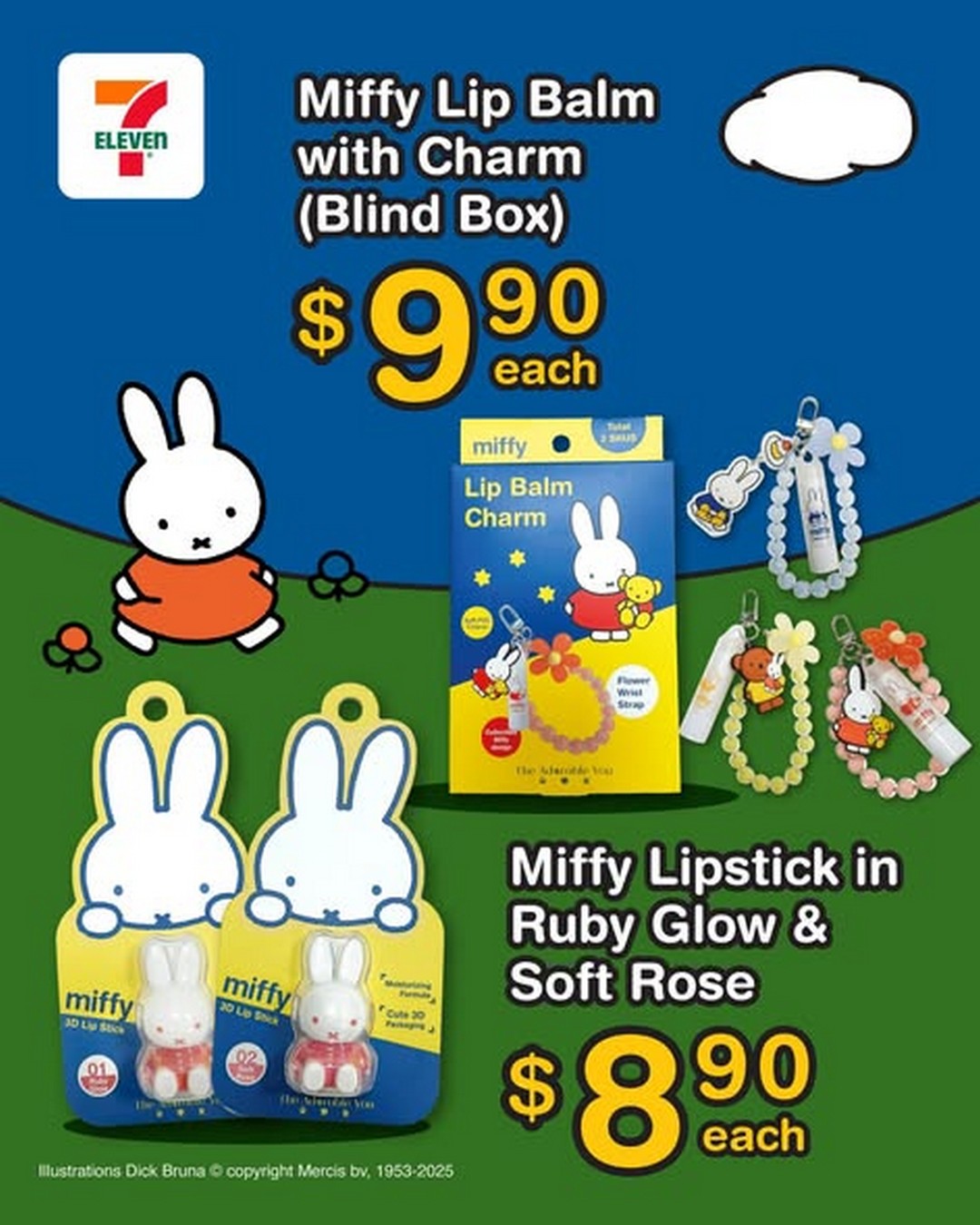 7-Eleven-Singapore-Miffy-Beauty-Collection-Launch-2 3 December 2025 onwards: 7-Eleven Singapore: Miffy Beauty Collection Launch: Promotion on Exclusive Beauty Essentials
