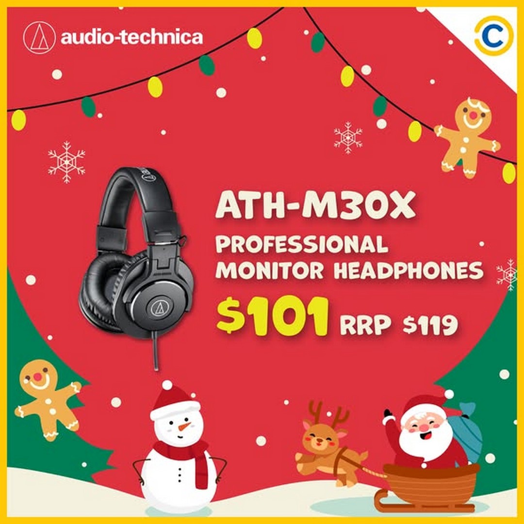 COURTS-Singapore-Up-to-15-Off-Audio-Technica-1 17 December 2025 onwards: COURTS Singapore: Up to 15% Off Audio-Technica M Series Headphones Promotion – Studio-Quality Sound for Work, Travel and Gifting at COURTS Stores and Online