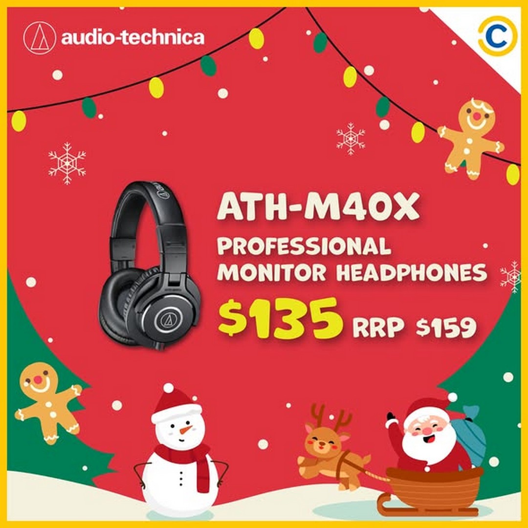 COURTS-Singapore-Up-to-15-Off-Audio-Technica-2 17 December 2025 onwards: COURTS Singapore: Up to 15% Off Audio-Technica M Series Headphones Promotion – Studio-Quality Sound for Work, Travel and Gifting at COURTS Stores and Online