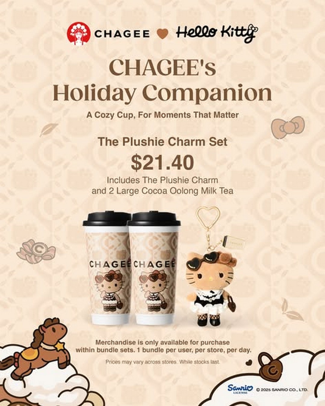 Chagee-Singapore-Plushie-Charm-Set-Promotion-1-1 19 December 2025 onward: Chagee Singapore Plushie Charm Set Promotion – Limited Edition Cozy Tea Bundle