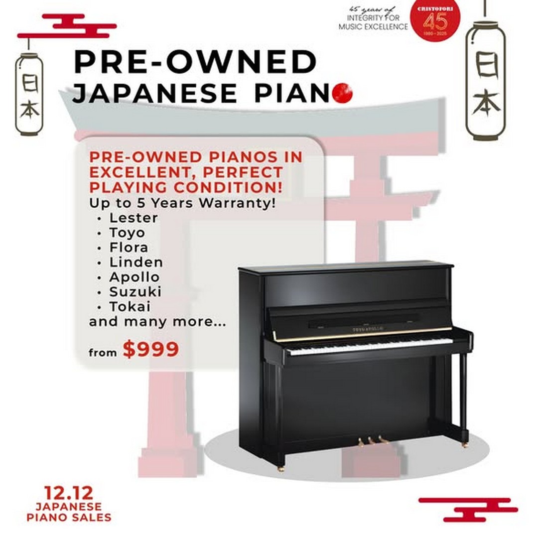 Cristofori-Piano-Megastore-Singapore-Japanese-Piano-Warehouse-Sale-3 12-21 December 2025: Cristofori Piano Megastore Singapore: Japanese Piano Warehouse Sale – Curated Showcase of Uprights & Grands