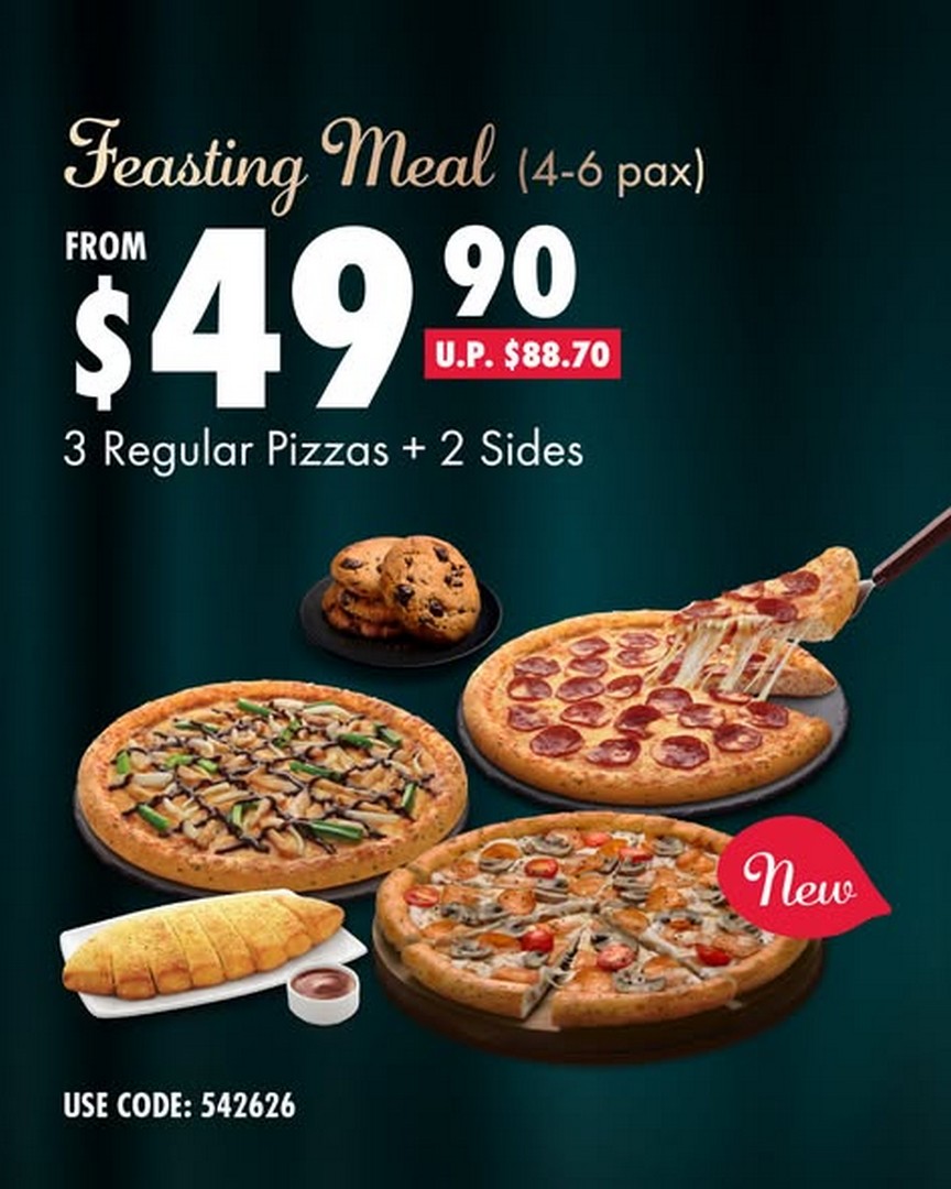 Dominos-Pizza-Singapore-La-Carbonara-Meal-Deals-3 9 December 2025 onwards: Domino’s Pizza Singapore: La Carbonara & Meal Deals: Promotion for App-Exclusive Savings