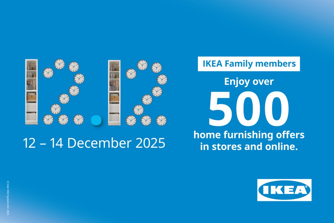 IKEA-Singapore-12.12-Sale 12-14 December 2025: IKEA Singapore: 12.12 Sale: Exclusive IKEA Family Offers for Home Essentials
