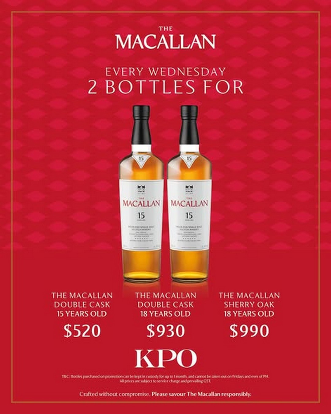 KPO-Singapore-Buy-1-Get-1-Free-on-Selected-Bottles-Every 12 December 2025 onwards: KPO Singapore: Buy 1 Get 1 Free on Selected Bottles Every Wednesday Promotion