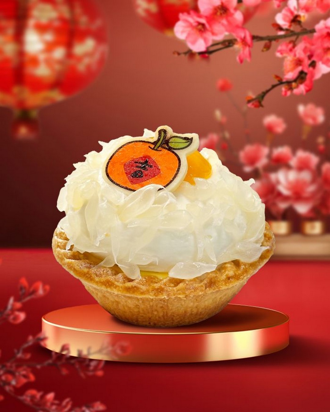 Kazo-Singapore-Kumquat-Yuzu-Tart 1 January 2026 onwards: Kazo Singapore: Kumquat Yuzu Tart: Lunar New Year Promotion for a Sweet Start