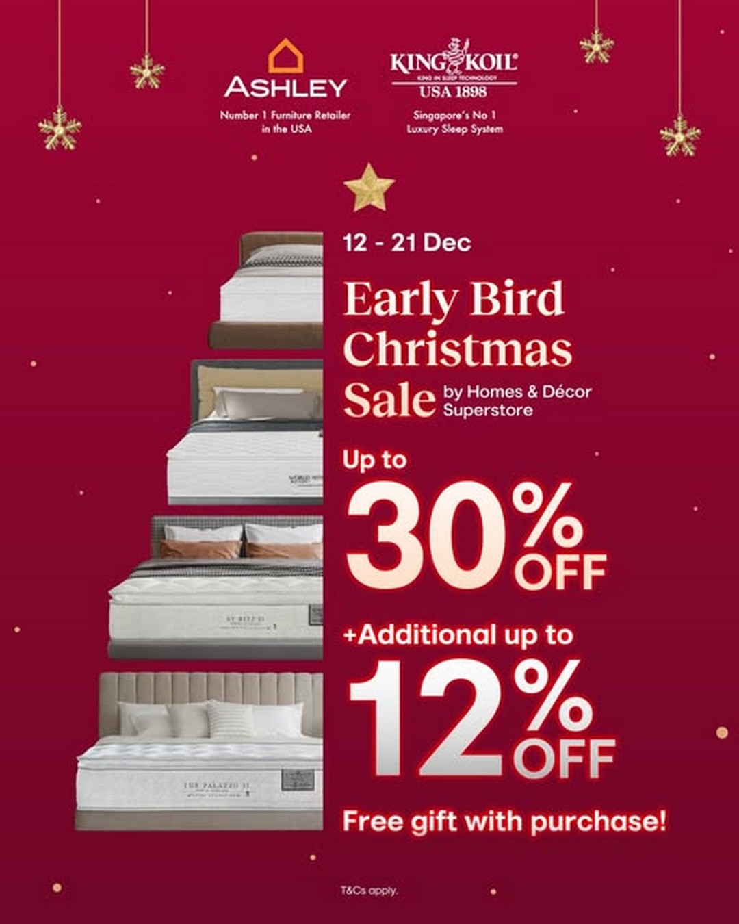 King-Koil-Singapore-Year-End-Home-Essentials-Sale-1 12–31 December 2025: King Koil Singapore: Year-End Home Essentials Sale with Up to 30% OFF Plus Additional Savings at Selected Showrooms