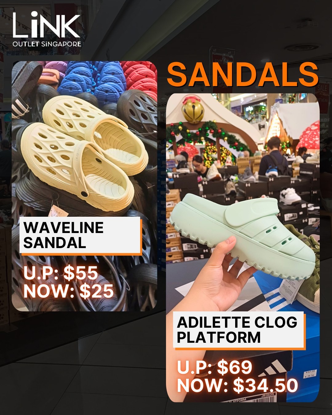 LINK-Outlet-Store-Festive-Sale-at-Compass-One-4 15–21 December 2025: LINK Outlet Store Festive Sale at Compass One: Up to 70% OFF Sportswear & Lifestyle Brands Promotion at Level 2 Atrium, Sengkang MRT