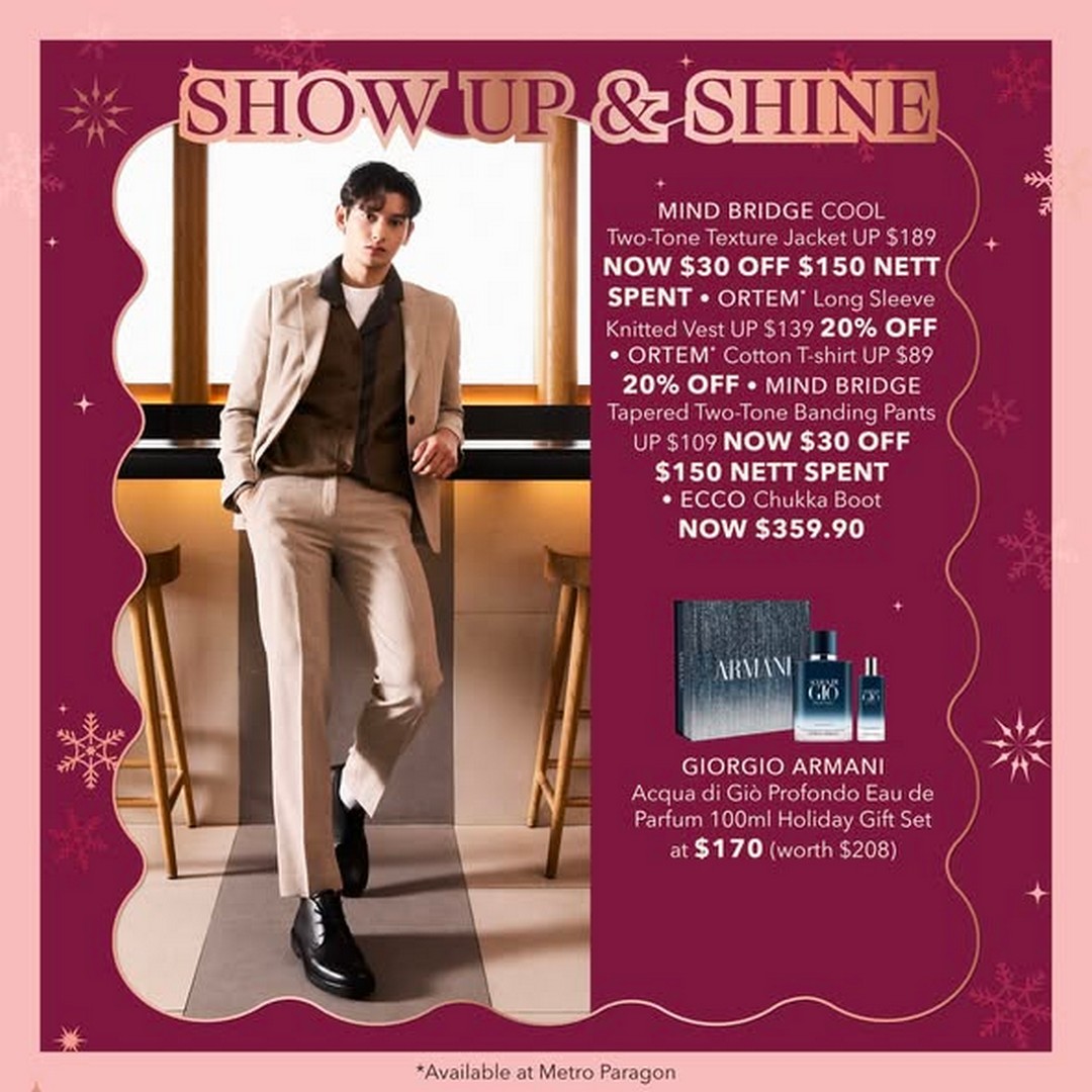 METRO-Singapore-Party-Ready-Christmas-Edit-3 Now till 22 December 2025: METRO Singapore: Party-Ready Christmas Edit: Festive Sale & Promotion