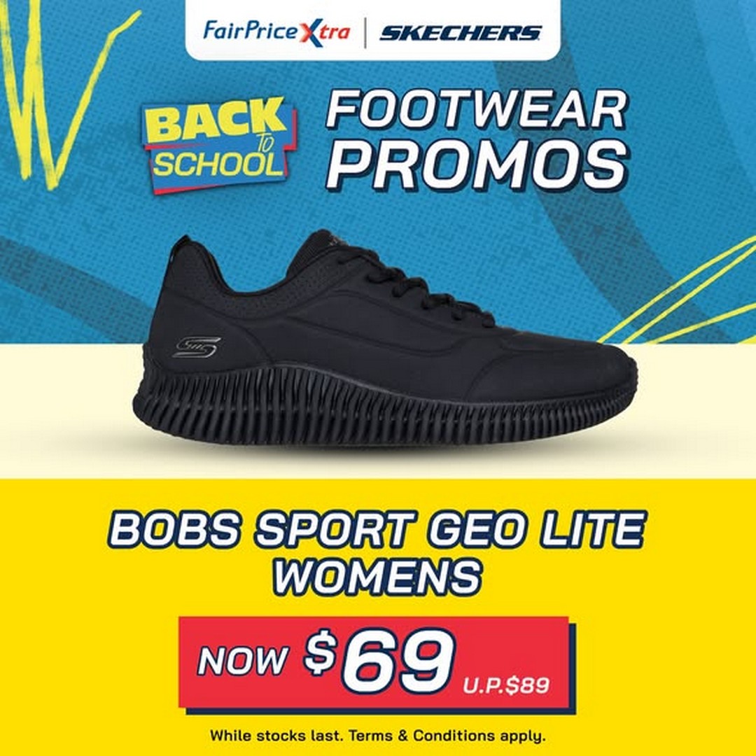 NTUC-FairPrice-Skechers-Roadshow-Sale-1 22 December 2025 onwards: NTUC FairPrice: Skechers Roadshow Sale: Grab the Latest Styles and Deals on Footwear