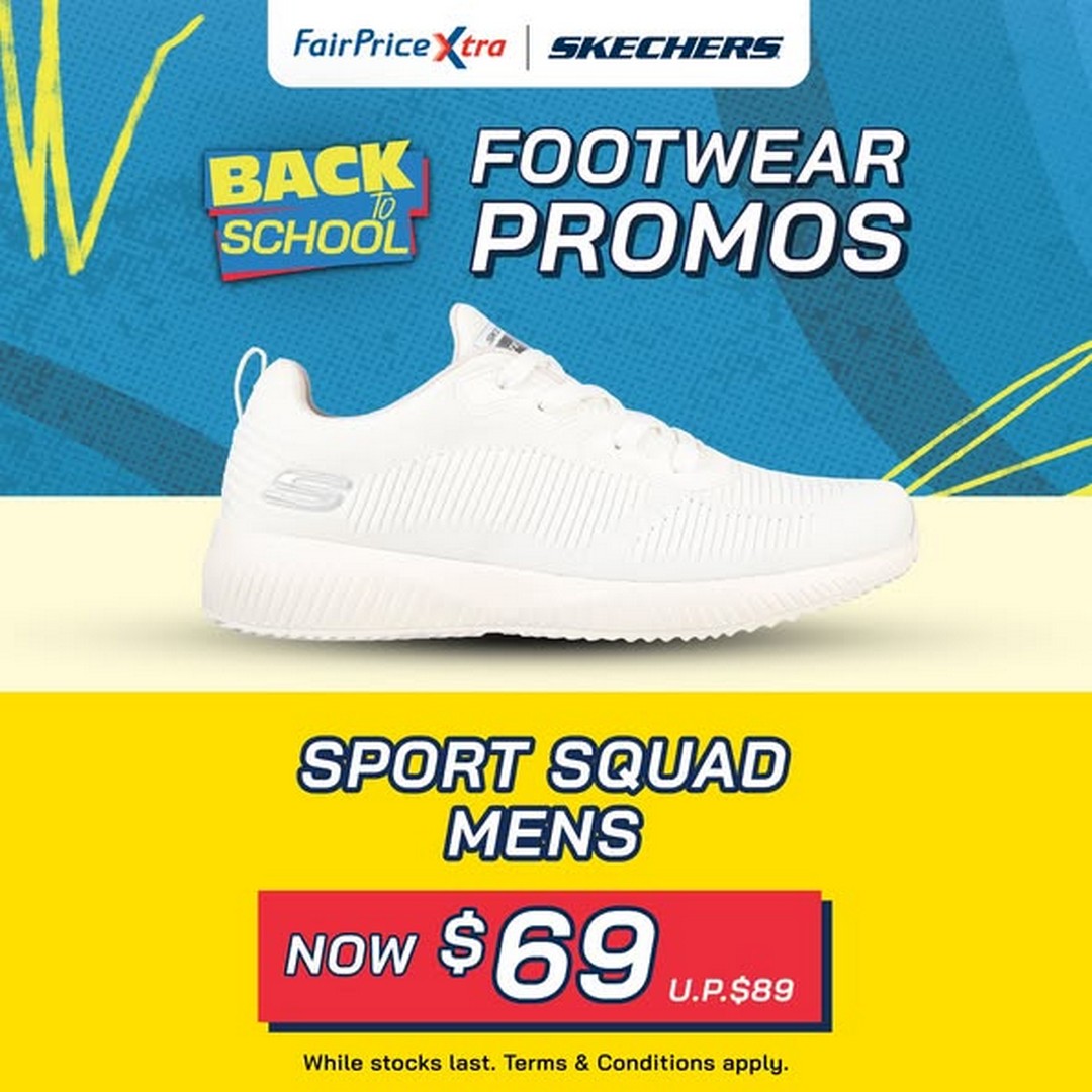 NTUC-FairPrice-Skechers-Roadshow-Sale-3 22 December 2025 onwards: NTUC FairPrice: Skechers Roadshow Sale: Grab the Latest Styles and Deals on Footwear