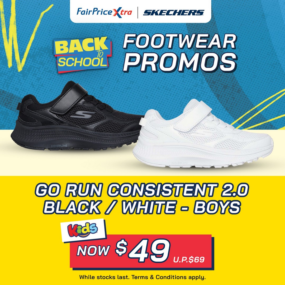 NTUC-FairPrice-Skechers-Roadshow-Sale-5 22 December 2025 onwards: NTUC FairPrice: Skechers Roadshow Sale: Grab the Latest Styles and Deals on Footwear