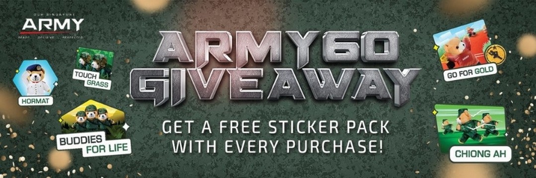 Our-Singapore-Army-Merchandise-1 24 November 2025–31 December 2026: Our Singapore Army Merchandise: Exclusive Collection Promotion and Collabs on Shopee