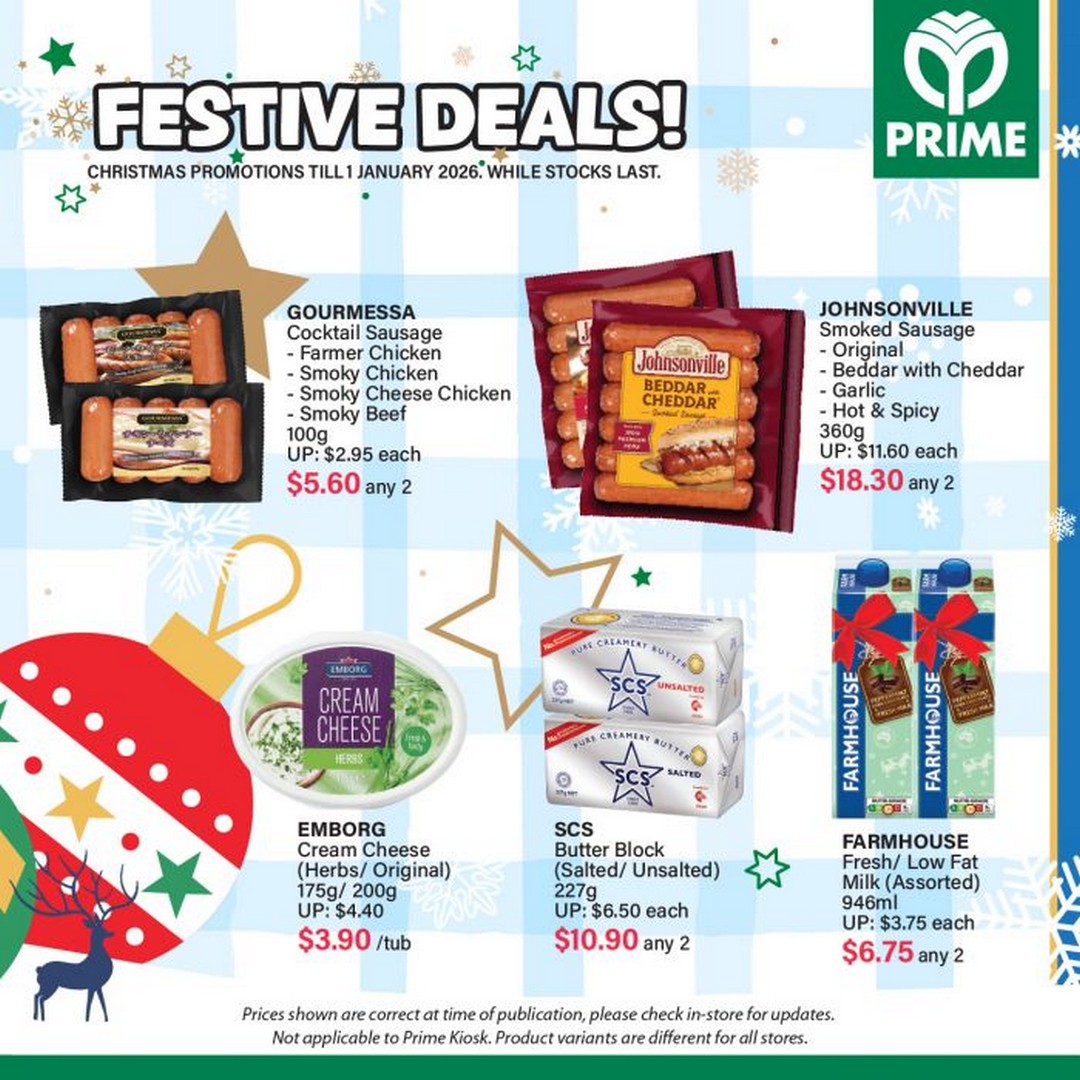 Prime-Supermarket-Christmas-Promotion-1 Now till 1 January 2026: Prime Supermarket Christmas Promotion, Festive Grocery Sale and Seasonal Deals Across Singapore