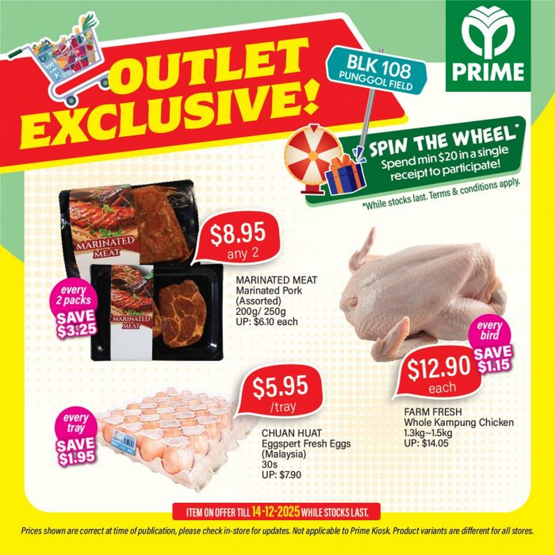 Prime-Supermarket-Spin-the-Wheel-Outlet-Exclusive-Deals-Promotion-1 8-14 December 2025: Prime Supermarket: Spin the Wheel & Outlet Exclusive Deals Promotion – Exciting Savings and Instant Rewards at Blk 108 Punggol Field
