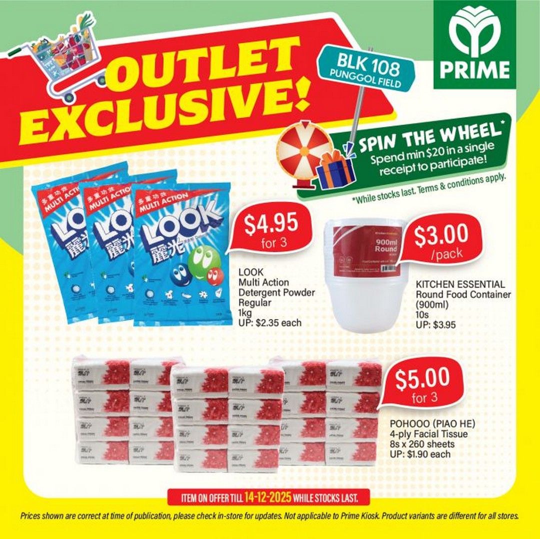 Prime-Supermarket-Spin-the-Wheel-Outlet-Exclusive-Deals-Promotion-5 8-14 December 2025: Prime Supermarket: Spin the Wheel & Outlet Exclusive Deals Promotion – Exciting Savings and Instant Rewards at Blk 108 Punggol Field