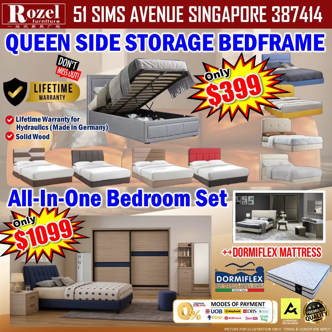 Rozel-Furnishing-Sims-Avenue-Early-Bird-Christmas-Sale-7 15-21 December 2025: Rozel Furnishing Sims Avenue: Early Bird Christmas Sale Promotion with Free Gifts, Lucky Draw & Flexible Payment Options