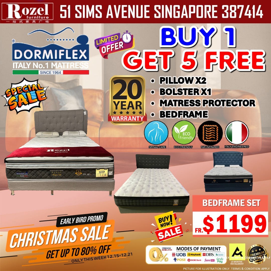 Rozel-Furnishing-Sims-Avenue-Early-Bird-Christmas-Sale-8 15-21 December 2025: Rozel Furnishing Sims Avenue: Early Bird Christmas Sale Promotion with Free Gifts, Lucky Draw & Flexible Payment Options