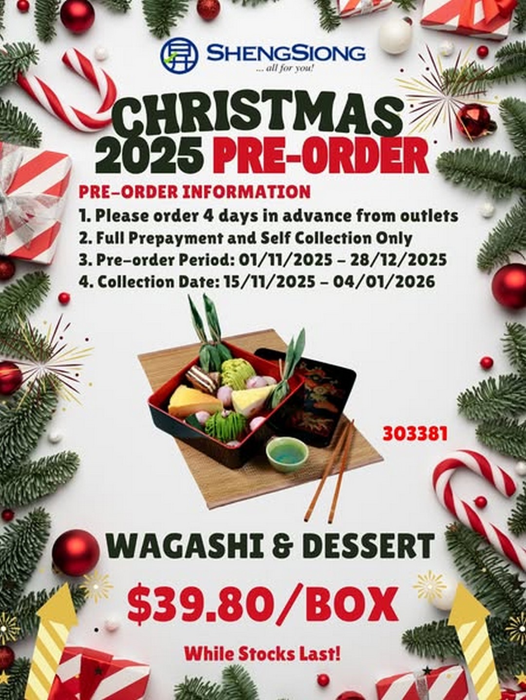 Sheng-Siong-Supermarket-Christmas-Pre-Order-Festive-Feasts-Promotion-1 1 November-28 December 2025: Sheng Siong Supermarket: Christmas Pre-Order Festive Feasts Promotion – Seafood & Dessert Specials