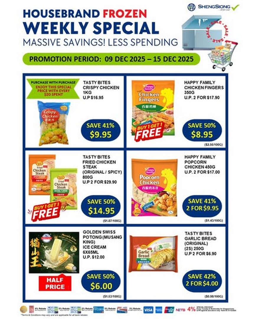 Sheng-Siong-Supermarket-Housebrand-Special-Promotion-1 9-15 December 2025: Sheng Siong Supermarket: Housebrand Special Promotion: 1 Week Exclusive Deals