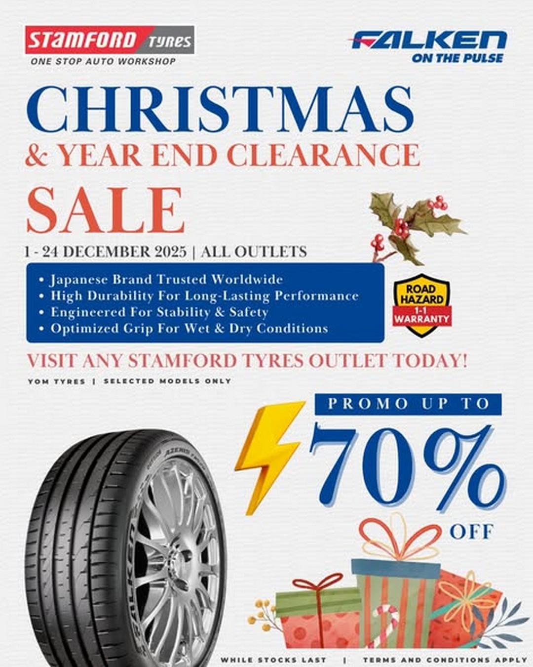 Stamford-Tyres-Singapore-Christmas-Year-End-Clearance-Sale-2 1–24 December 2025: Stamford Tyres Singapore: Christmas & Year-End Clearance Sale for Tyres and Rims
