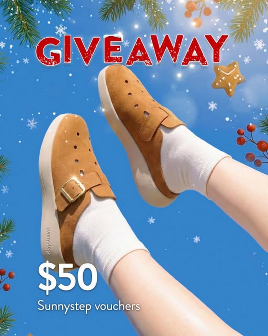 Sunnystep-Christmas-Giveaway 9-15 December 2025: Sunnystep Christmas Giveaway: Win $50 Vouchers in Week 2 Festive Giveaway
