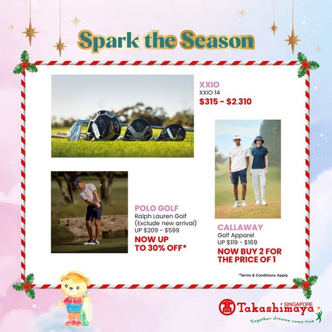Takashimaya-Department-Store-Gifting-for-Him-Made-Easy-2 13–24 December 2025: Takashimaya Department Store: Gifting for Him Made Easy with Golf Essentials Promotion