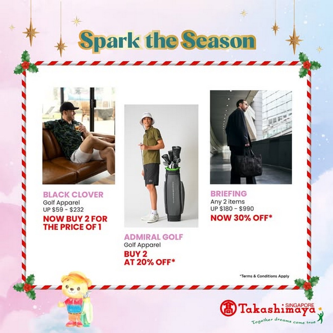 Takashimaya-Department-Store-Gifting-for-Him-Made-Easy-3 13–24 December 2025: Takashimaya Department Store: Gifting for Him Made Easy with Golf Essentials Promotion