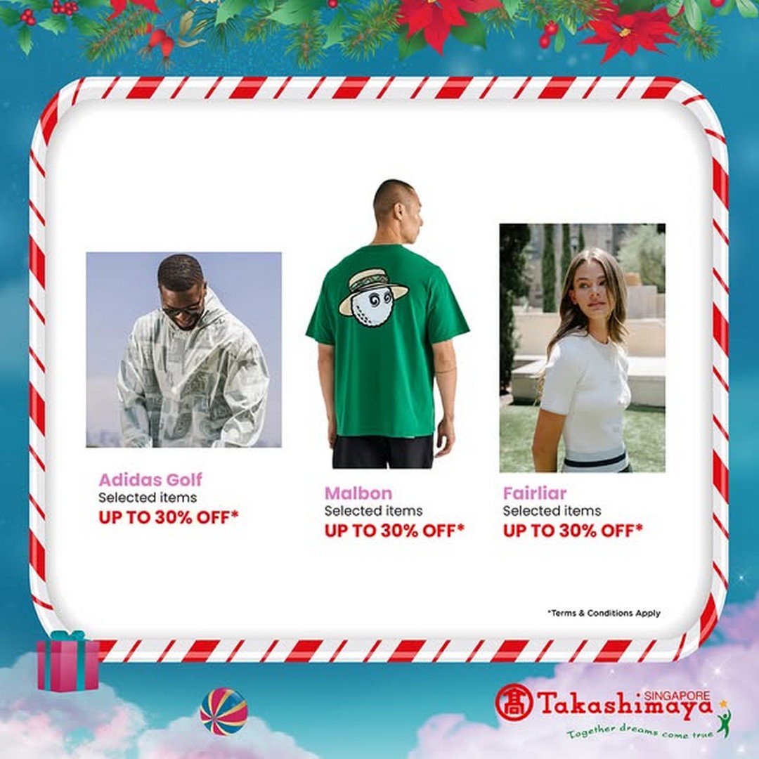 Takashimaya-Singapore-Sports-Golf-Essentials-Sale-1 26 December 2025-6 January 2026: Takashimaya Singapore: Sports & Golf Essentials Sale