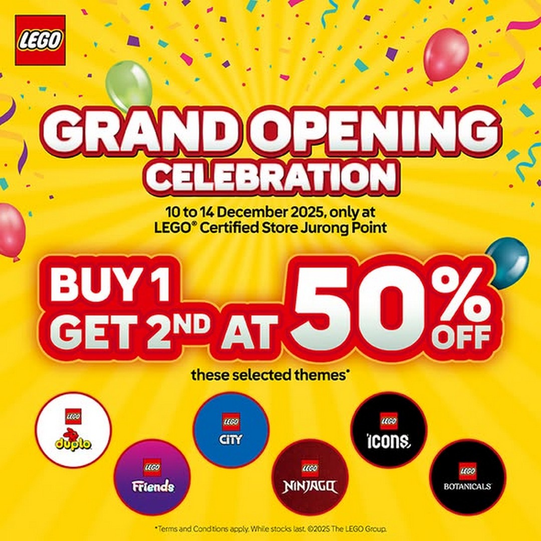 The-Brick-Shop-LEGO-Certified-Store-Jurong-Point-1 10-14 December 2025: The Brick Shop LEGO Certified Store Jurong Point: Grand Opening Celebration with Exclusive Promotions and Lucky Draws