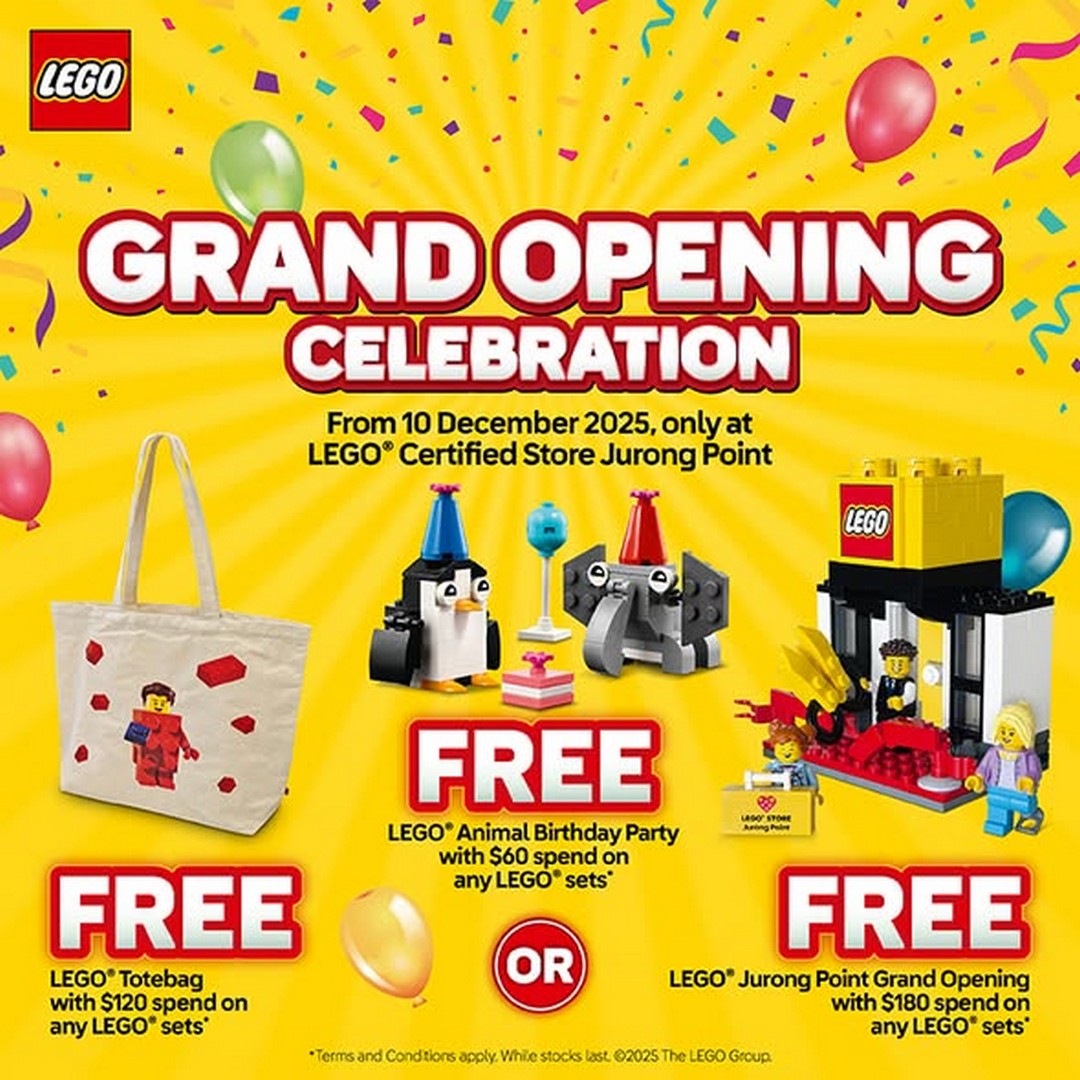 The-Brick-Shop-LEGO-Certified-Store-Jurong-Point-2 10-14 December 2025: The Brick Shop LEGO Certified Store Jurong Point: Grand Opening Celebration with Exclusive Promotions and Lucky Draws