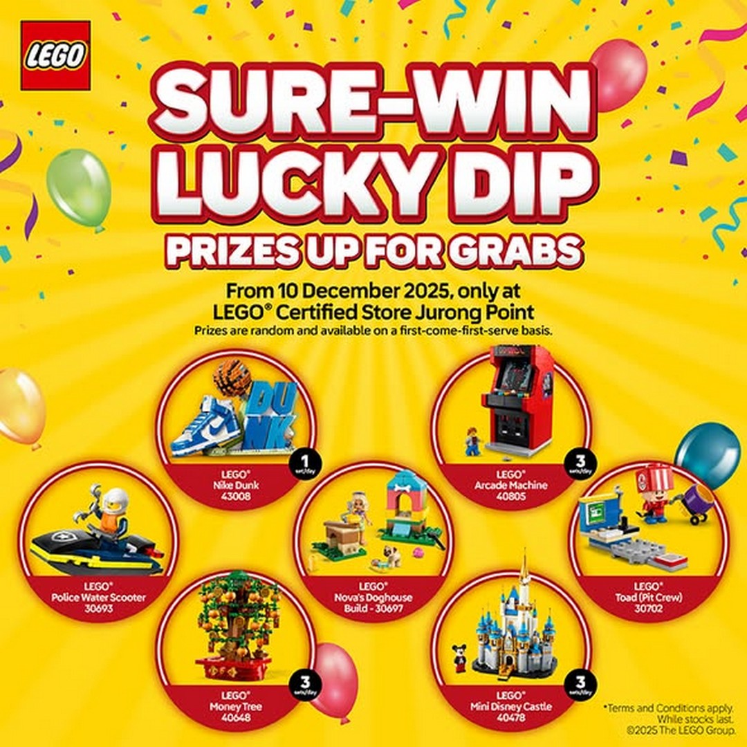 The-Brick-Shop-LEGO-Certified-Store-Jurong-Point 10-14 December 2025: The Brick Shop LEGO Certified Store Jurong Point: Grand Opening Celebration with Exclusive Promotions and Lucky Draws