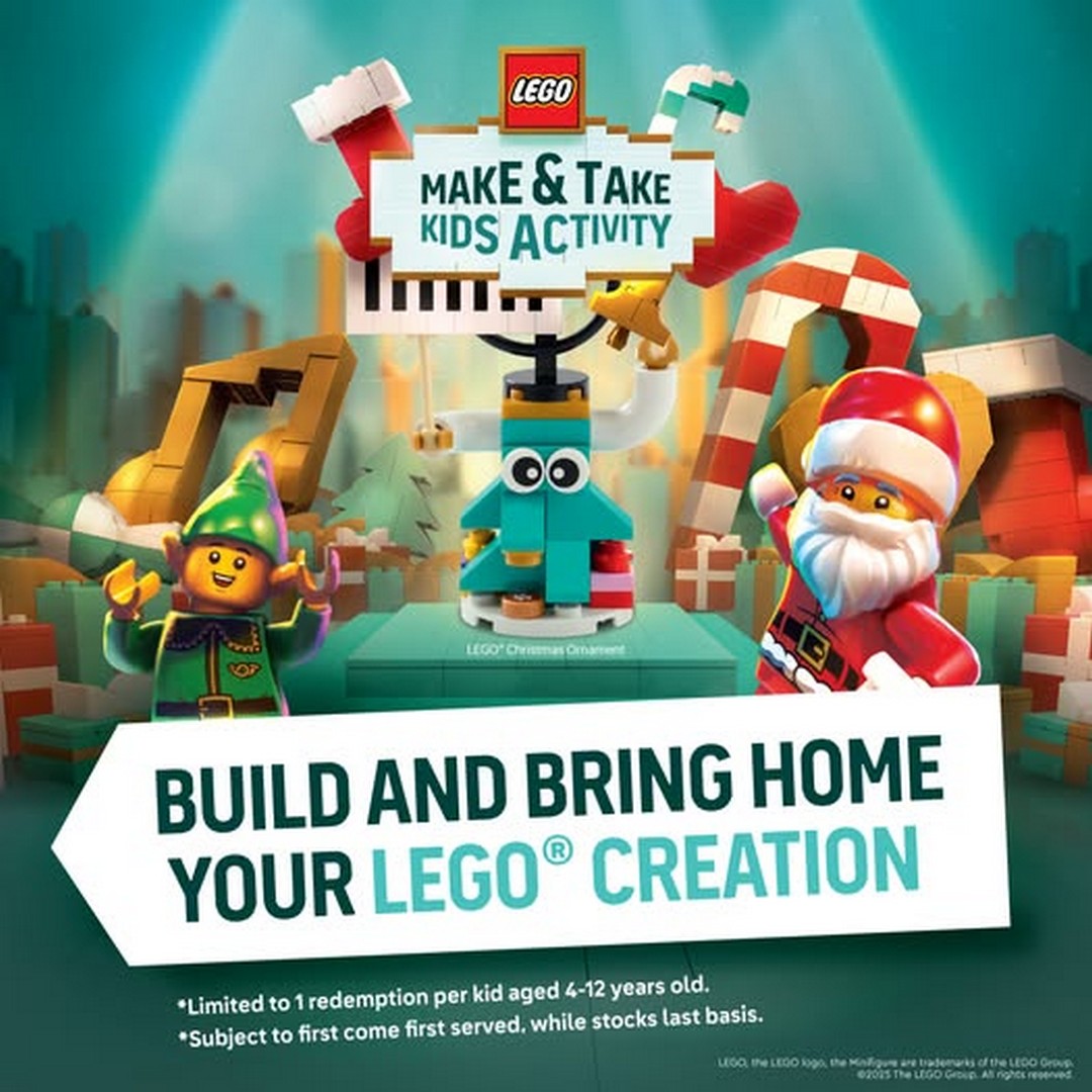 The-Brick-Shop-LEGO-Certified-Store 13-14 December 2025: The Brick Shop LEGO Certified Store: Make & Take Christmas Activity Promotion at Compass One