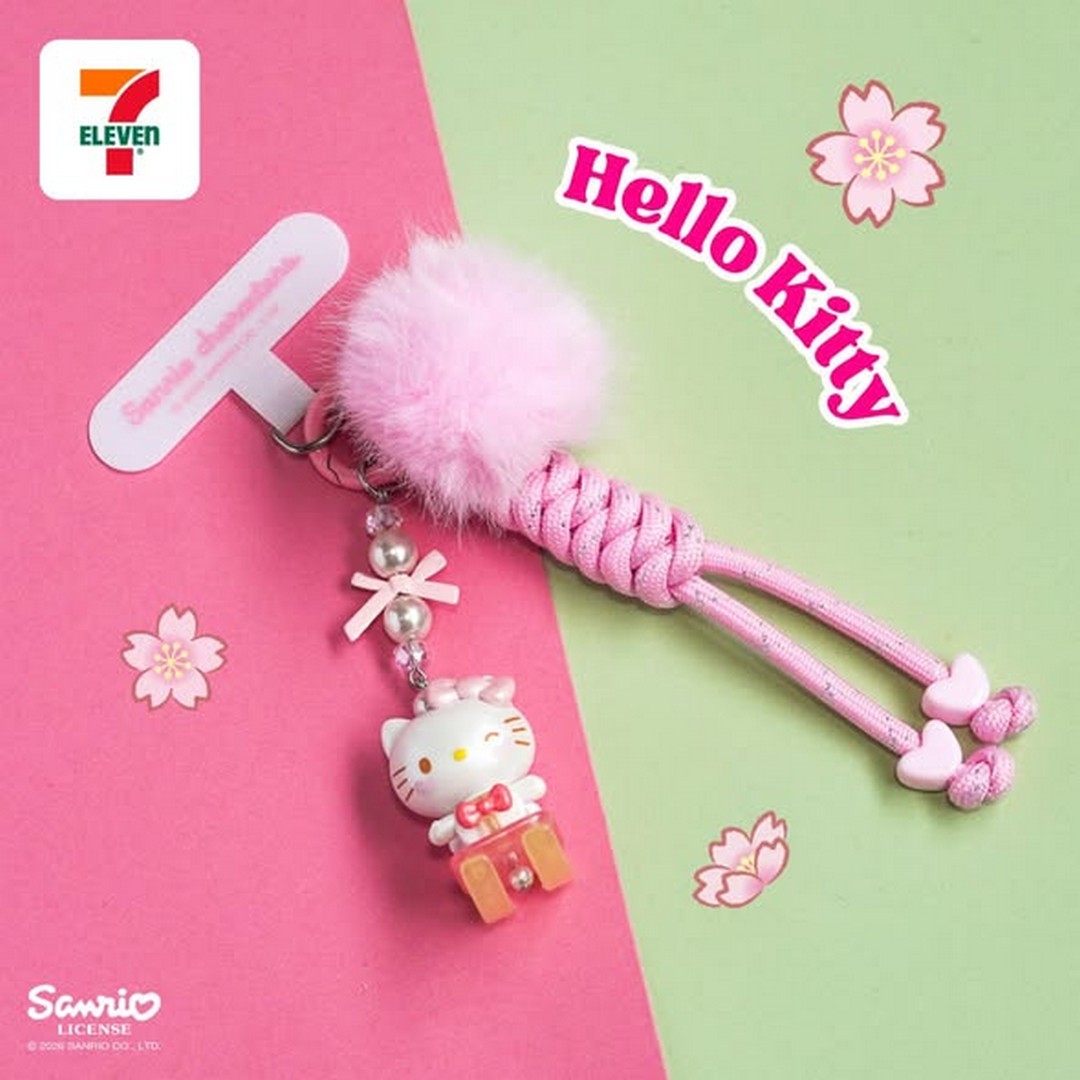 7-Eleven-Singapore-Sanrio-Childlike-Swing-Mini-Phone-Charm-Blind-Box-3 23 January 2026 onwards: 7-Eleven Singapore: Sanrio Childlike Swing Mini Phone Charm Blind Box Promotion: Collectible Must-Have for Sanrio Fans