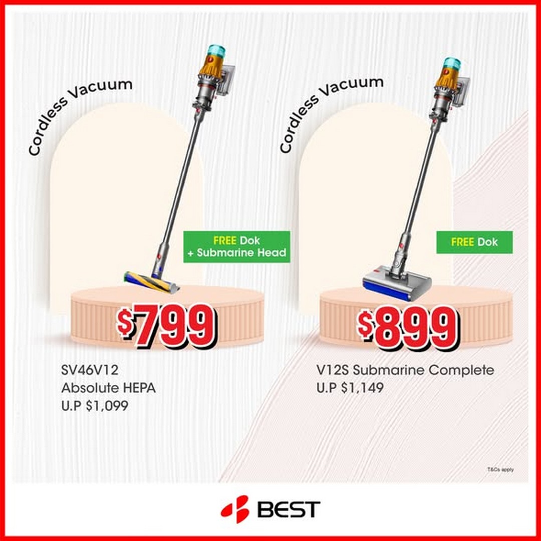 BEST-Denki-Singapore-Exclusive-Members-Dyson-Promotion-2 Now till 31 January 2026: BEST Denki Singapore: Exclusive Members Dyson Promotion: Save $30 on Dyson Products with Minimum Spend