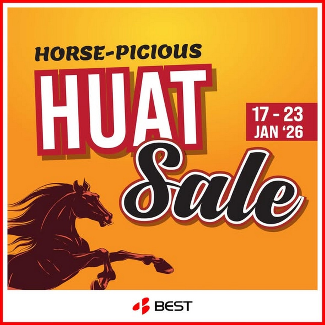 BEST-Denki-Singapore-Horse-Picious-HUAT-Sale 17-23 January 2026: BEST Denki Singapore: Horse-Picious HUAT Sale – Lunar New Year Promotion with Up to 80% OFF on Electronics and Home Appliances