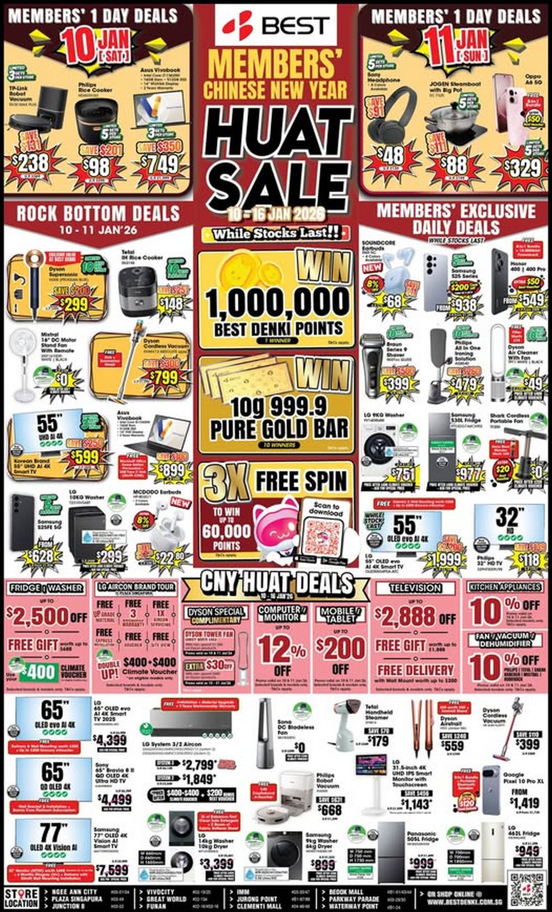 BEST-Denki-Singapore-Members-Chinese-New-Year-HUAT-Sale 10–16 January 2026: BEST Denki Singapore: Members’ Chinese New Year HUAT Sale with Massive Savings, Lucky Draws and Exclusive Deals