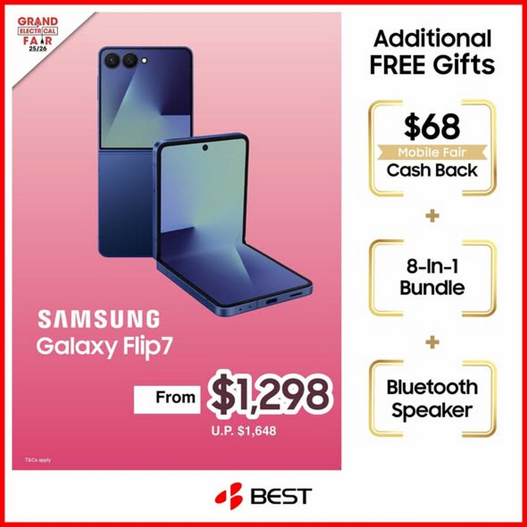 BEST-Denki-Singapore-Samsung-Mobile-Fair-2 23-31 January 2026: BEST Denki Singapore: Samsung Mobile Fair – Sale with Cashback and Free Gifts