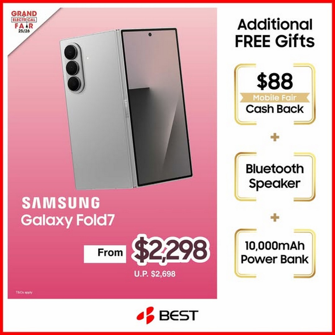BEST-Denki-Singapore-Samsung-Mobile-Fair-3 23-31 January 2026: BEST Denki Singapore: Samsung Mobile Fair – Sale with Cashback and Free Gifts