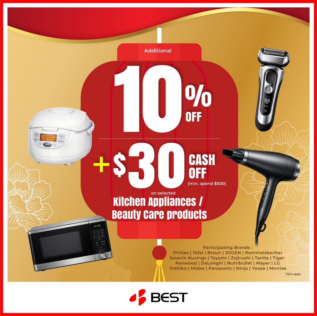 BEST-Denki-Singapore-Stack-and-Save-on-Top-of-In-Store-Promotions-8 22-25 January 2026: BEST Denki Singapore: Stack and Save on Top of In-Store Promotions – Additional $120 OFF