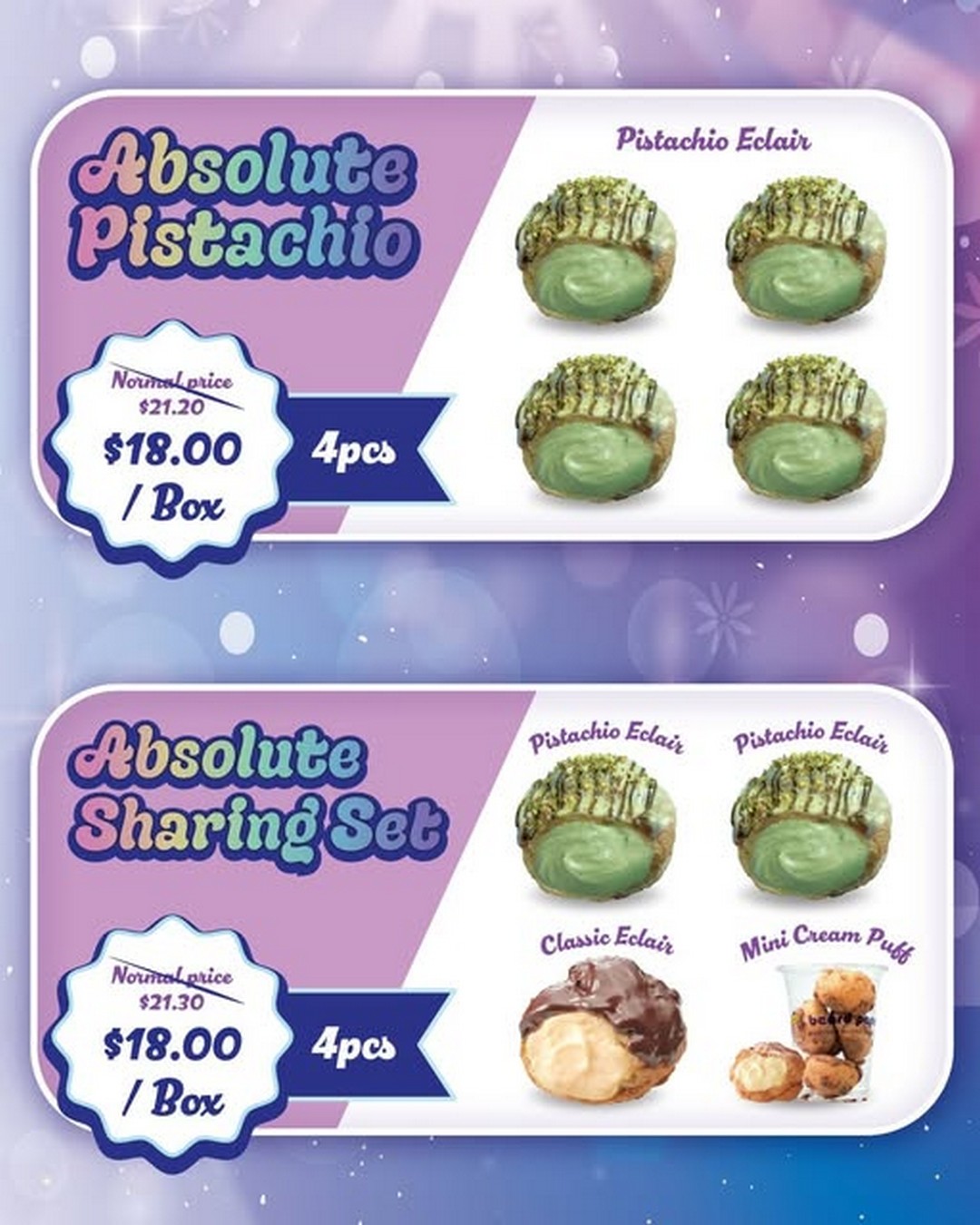 Beard-Papas-Singapore-Absolute-Pistachio-Sharing-Bundle-Promotion 7 January 2026 onwards: Beard Papa's Singapore: Absolute Pistachio & Sharing Bundle Promotion – Perfect Treats to Share