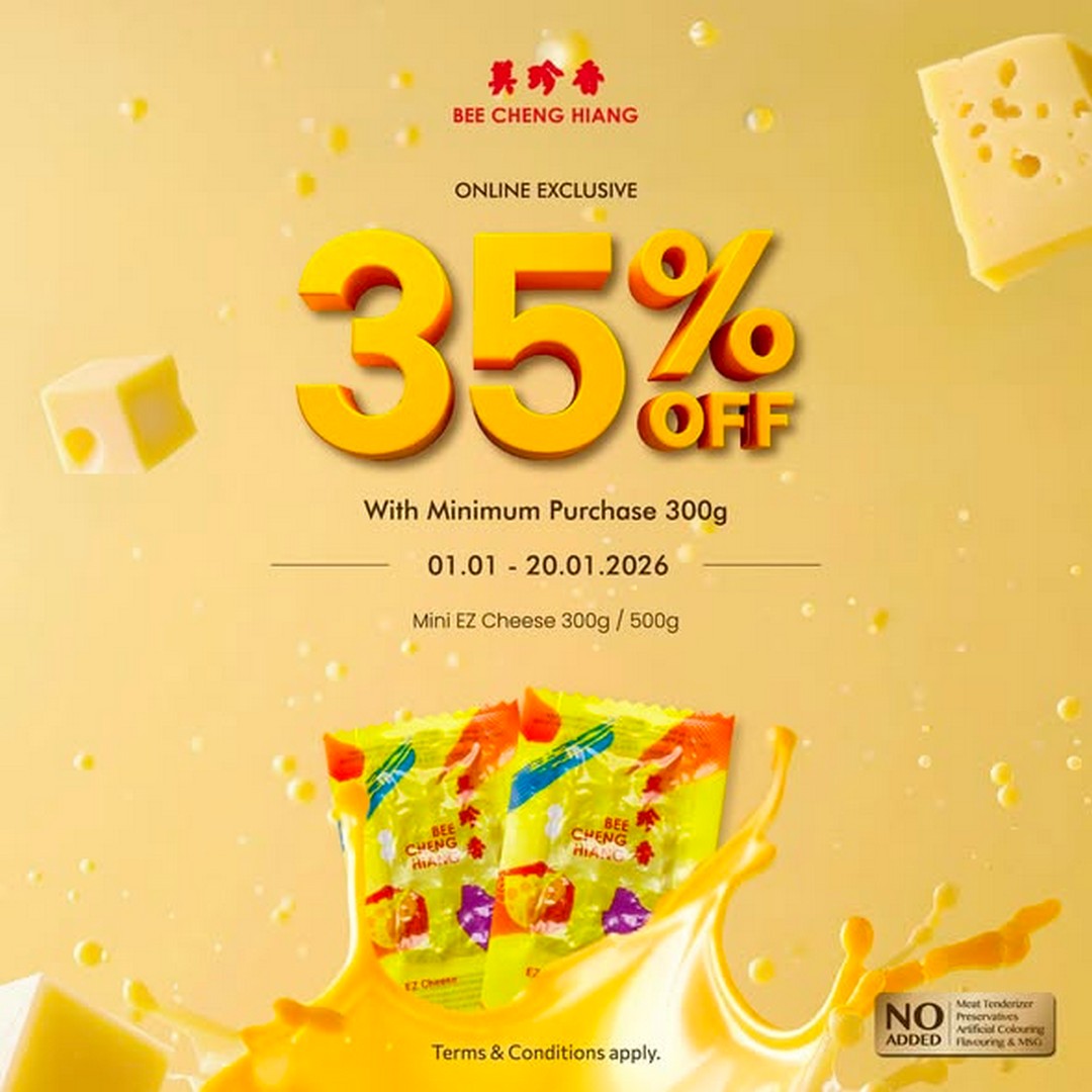 Bee-Cheng-Hiang-Online-Exclusive-Deals-with-Up-to-25-OFF-1 1–20 January 2026: Bee Cheng Hiang: Online Exclusive Deals with Up to 25% OFF Pre-Packed Bakkwa and 35% OFF Mini EZ Cheese Promotion
