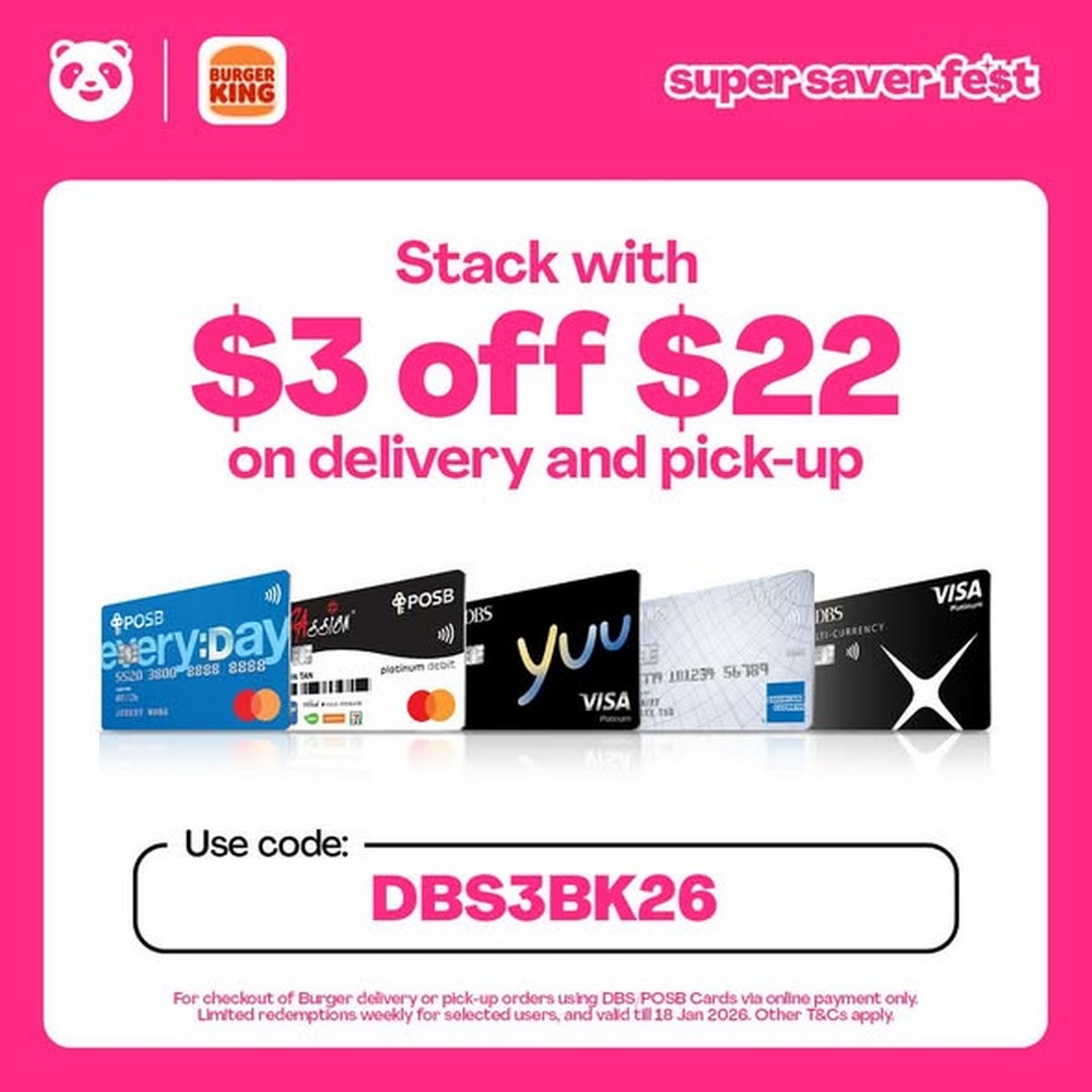 Burger-King-Singapore-Start-the-New-Year-with-1-for-1-Favourites-1 5-18 January 2026: Burger King Singapore: Start the New Year with 1-for-1 Favourites & $22 Bundle Promotion