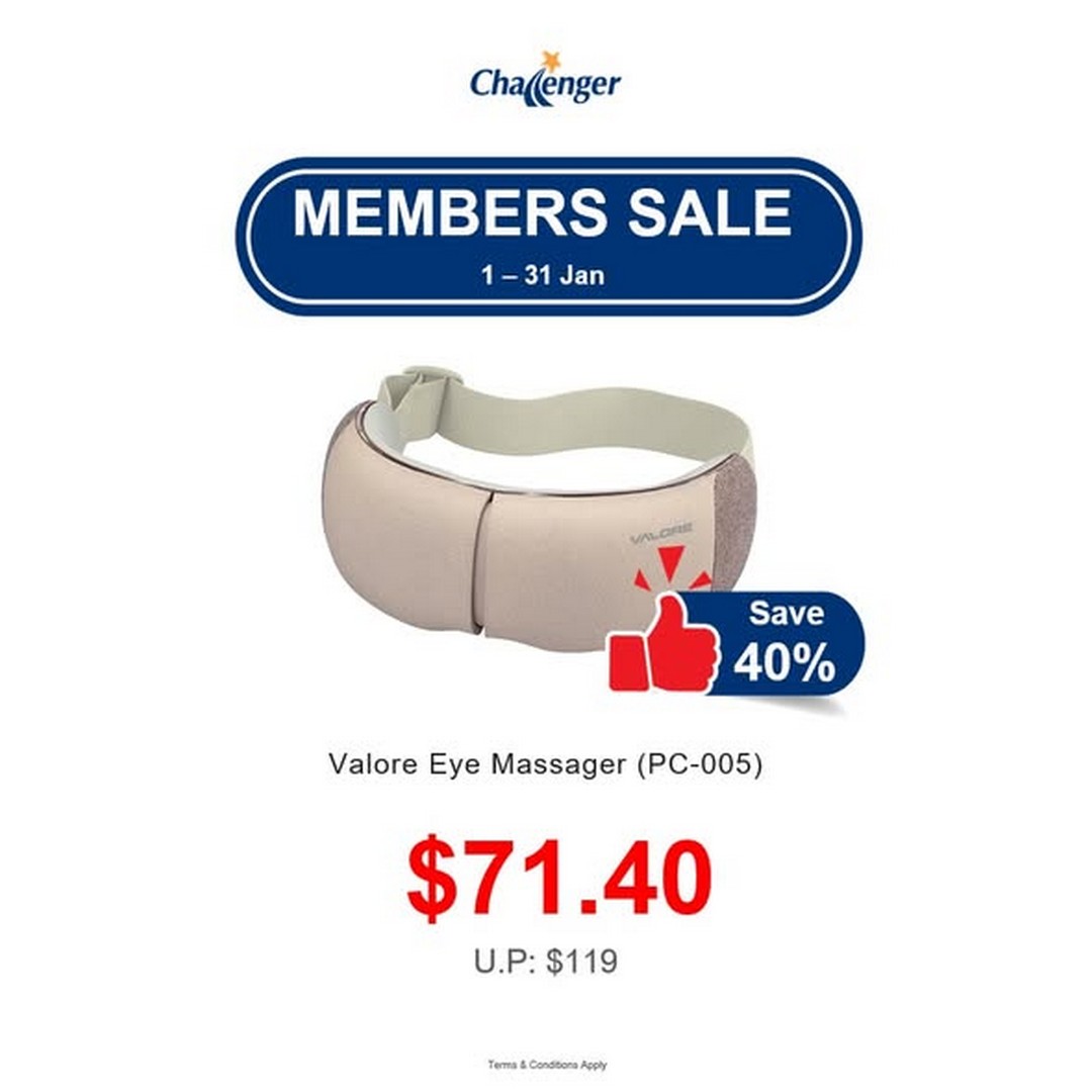 Challenger-Singapore-Valore-Member-Deals-2 1–31 January 2026: Challenger Singapore Valore Member Deals – Audio and Wellness Promotion with Big Savings on Everyday Essentials