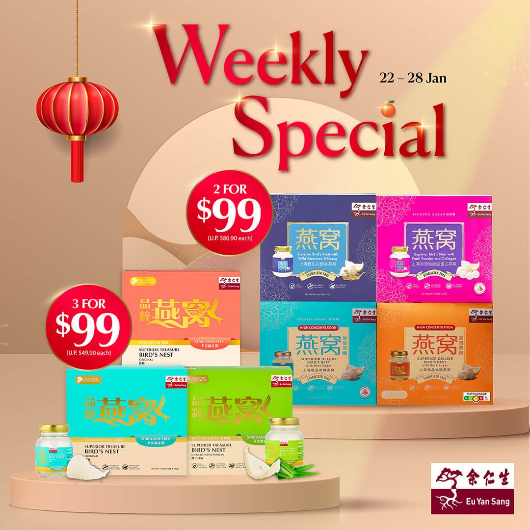 Eu-Yan-Sang-Weekly-Special-Bundle-–-99-Promotion 22-28 January 2026: Eu Yan Sang: Weekly Special Bundle – $99 Promotion on Premium Bird’s Nest