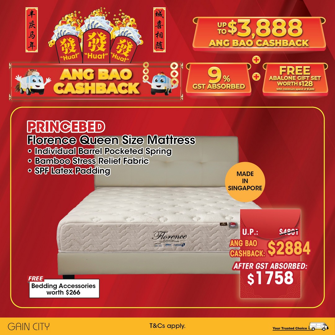 Gain-City-Ang-Bao-Cashback-Promotion-4-2 19 January 2026 onwards: Gain City Ang Bao Cashback Promotion – Save Big on Home Appliances, Absorbed GST and Win a Car at Sungei Kadut & Online