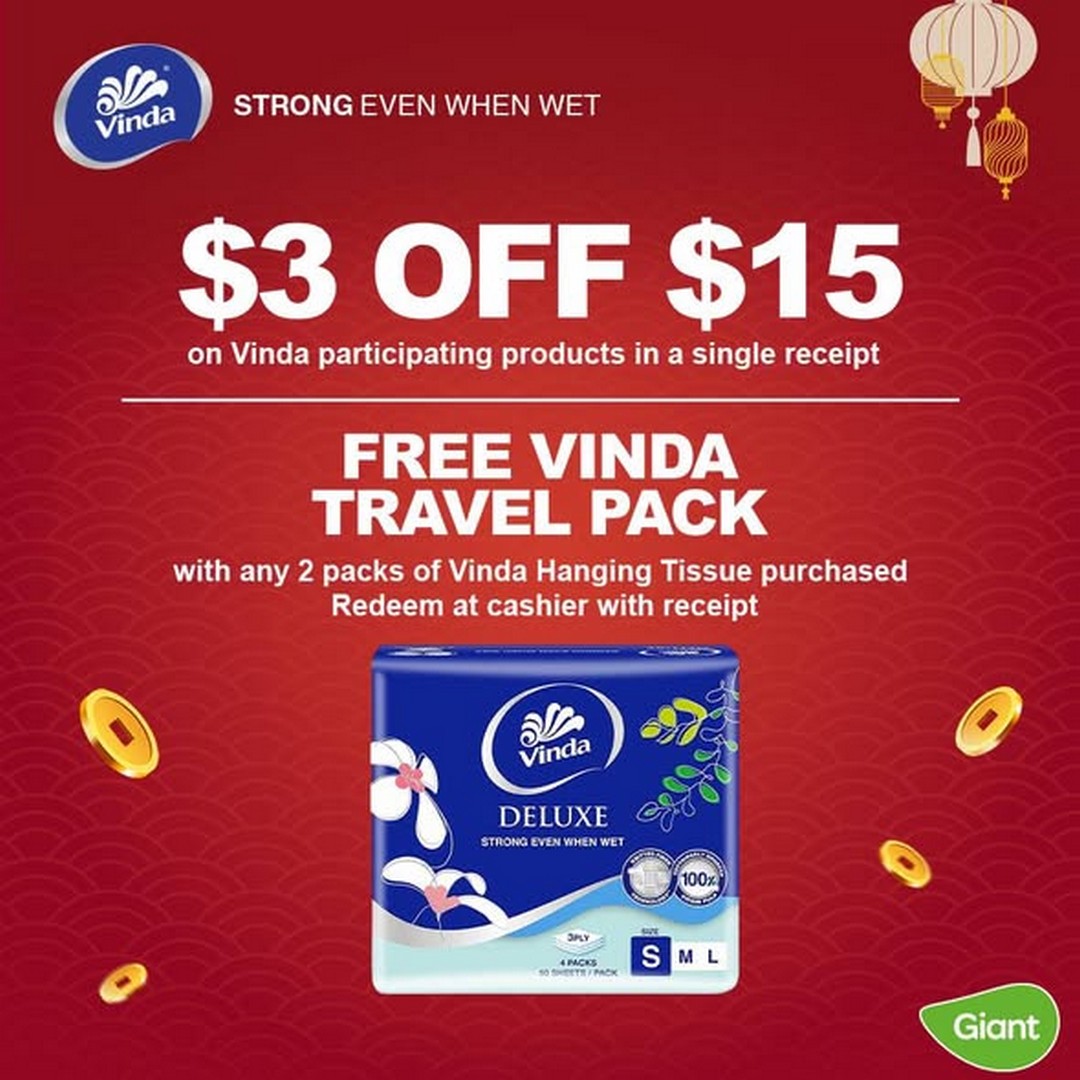 Giant-Singapore-Vinda-Lucky-Roadshow-2 24-25 January 2026: Giant Singapore: Vinda Lucky Roadshow: Exciting Prizes and Exclusive Deals